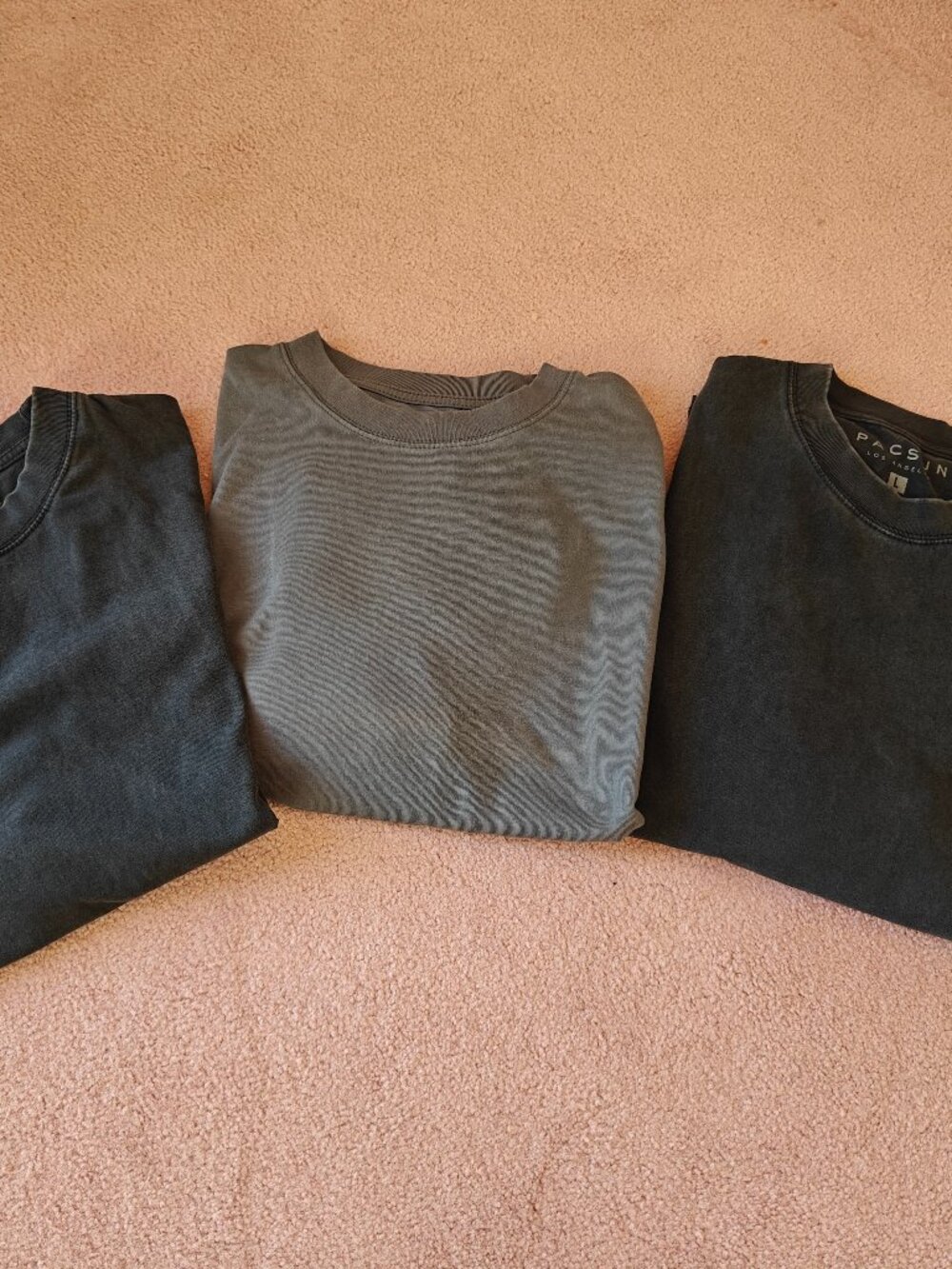PacSun Bundle of 3 Men's Short Sleeve Tee Shirts, size large